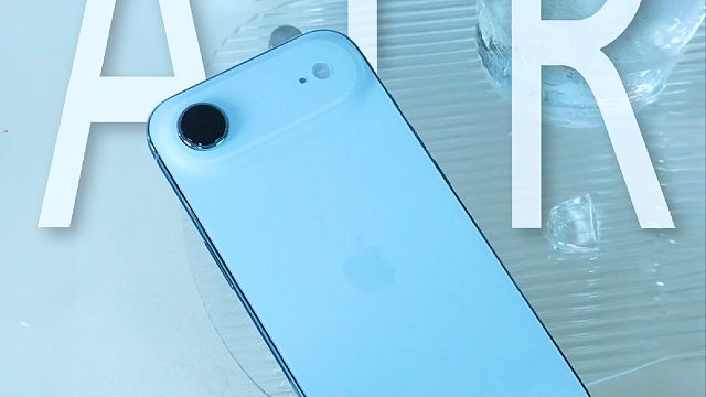 iPhone Air，极简主义天菜