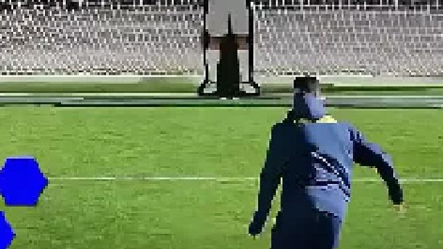 C罗大战机器人，绝杀必须靠实力