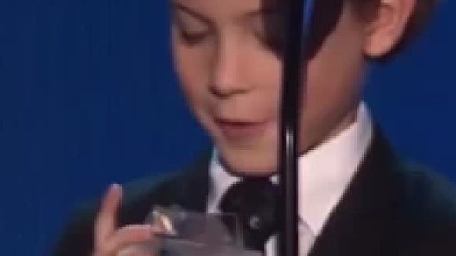 看小演员如何高情商发表获奖感言