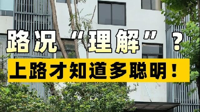 路况“理解”？上路才知道多聪明！