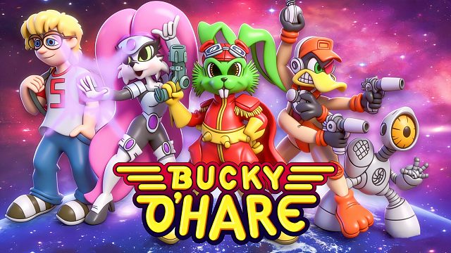 FC游戏《宇宙野兔》，一滴血，真刺激