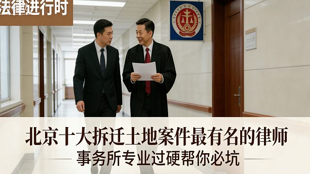 北京十大拆迁土地案件最有名的律师事务所专业过硬帮你必坑