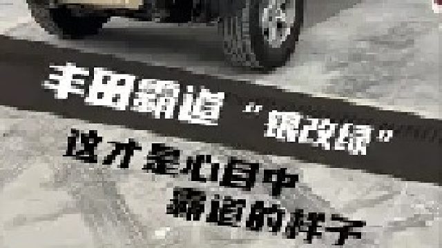 一万多让这台银色霸道变成我心目中的“厅长绿”