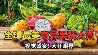 顏值天花板！全球最美奇異蔬果大賞