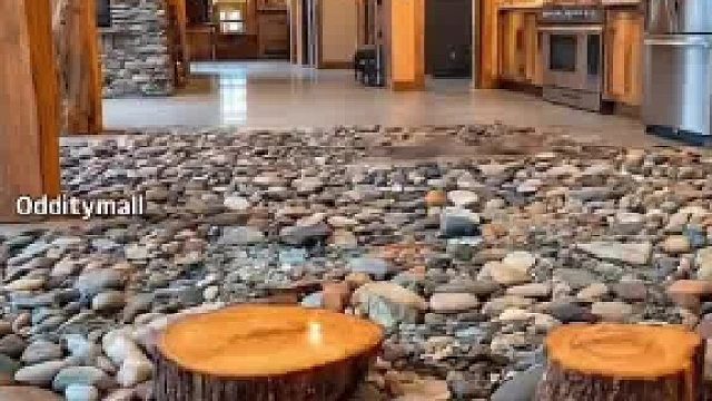 海外博主分享 ai 环氧树脂地板！