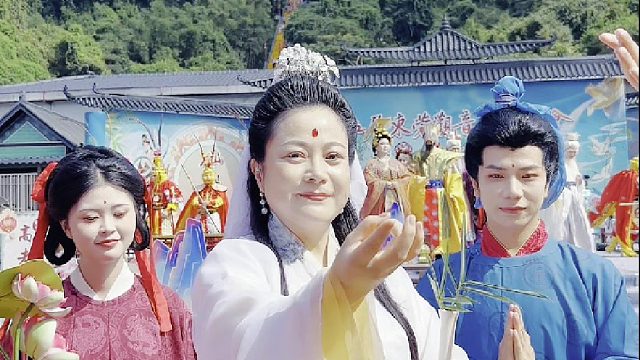 一别行千里，来时未有期；东莞观音山来了就好，幸福安康！