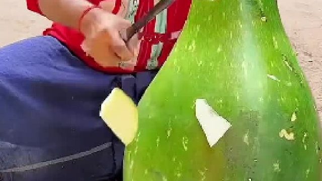 印度人用葫芦瓜做“软糖”，看起来很干净！#全网热点共创计划#