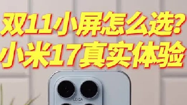 想要买小屏旗舰，我选？