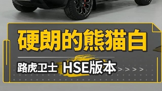 第一视角体验，熊猫白越野风格卫士案例