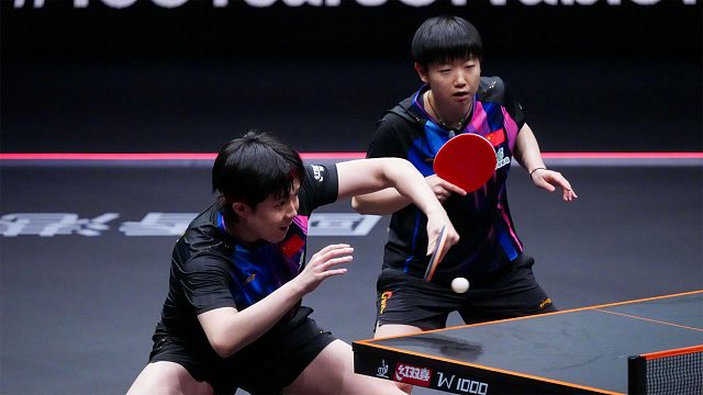 混双5-8落后！结果王楚钦/孙颖莎上演逆袭，这惊人配合太默契了