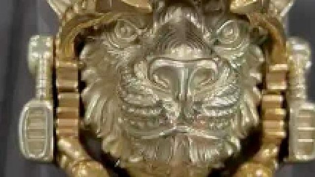 上海WF手办展纯铜面具生物系列