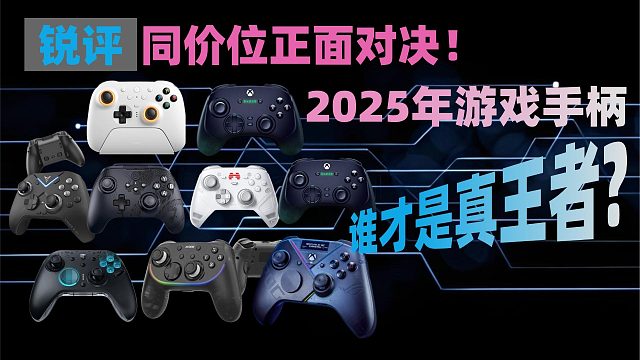 同价位正面对决！2025 年游戏手柄谁才是真王者