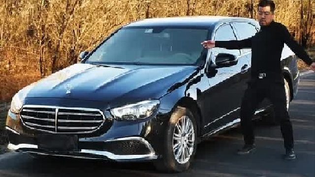 10年老奔驰E用1万多改装，能有多帅~！