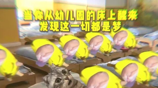 当你从幼儿园的床上醒来发现之前只是一场梦