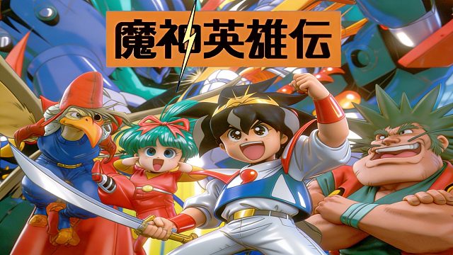 PCE游戏《魔神英雄传》，七层山界王，我当定了