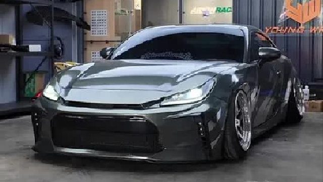 这个碳纤维机盖…