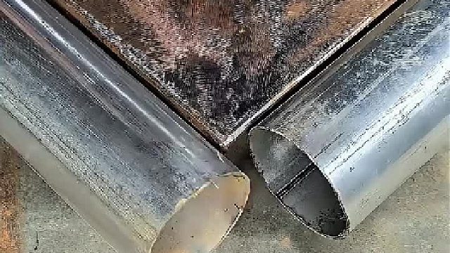 圆管对接成90°直角小妙招