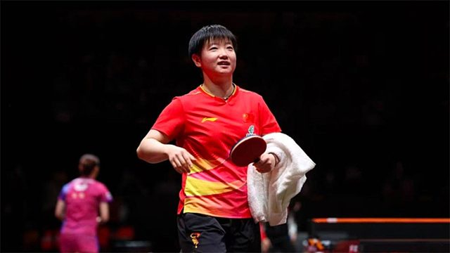 狂轰11-1！香港总决赛孙颖莎上演火眼金睛，无解反手快如闪电