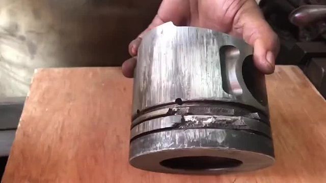 巴基斯坦师傅修复活塞全过程