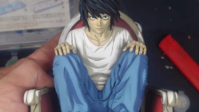 死亡笔记L重涂前后对比