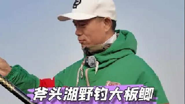 斧头湖钓大板鲫。