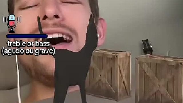 试图只用Kitty cat的声音获胜