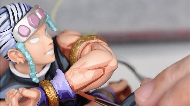 鬼灭之刃音柱手办二次元重涂