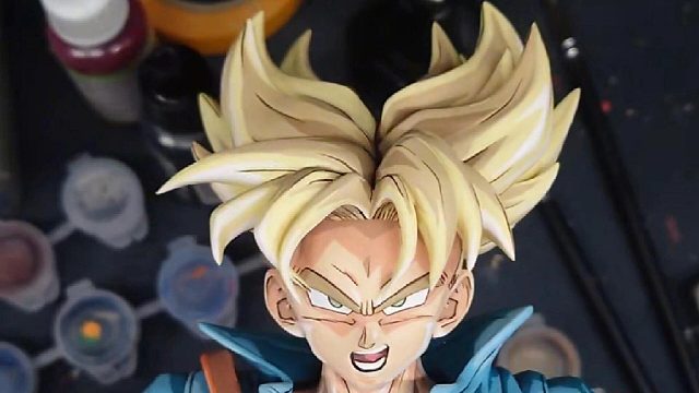 特兰克斯白模重涂完成