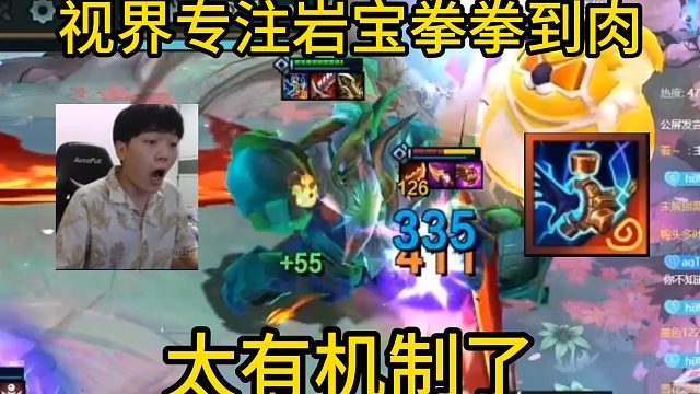 香菇滑鸡：视界专注岩宝拳拳到肉！太有机制了！最后试图神区化龙！