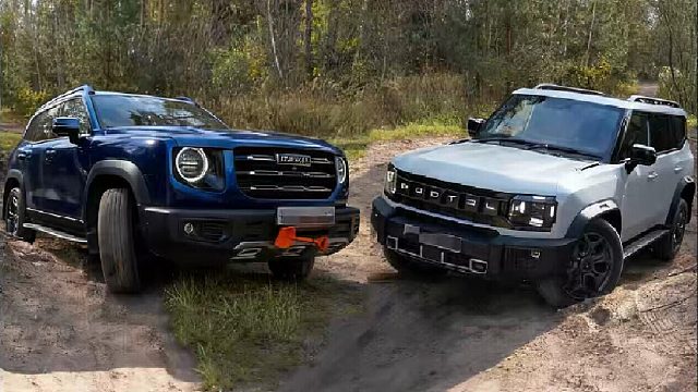 各路国产SUV越野对比，哈弗大狗和捷途旅行者，究竟谁更强？