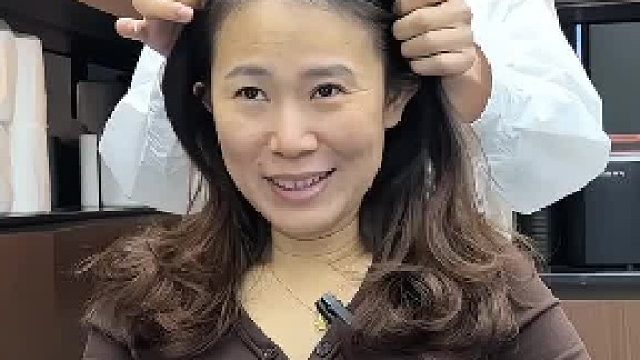 广州36岁富太换个短发瞬间年轻10岁