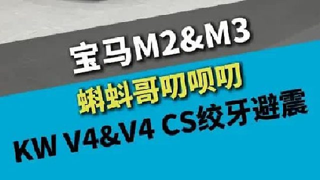 宝马M2 G87&宝马M3 G80，两套KW V4绞牙避震