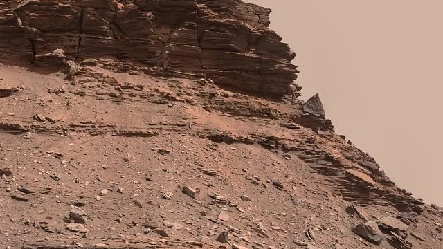 最新传回的火星画面！