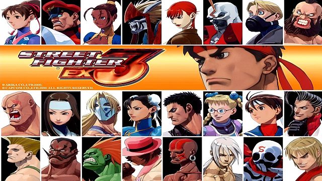 PS2游戏《立体街霸3》，我要一起打三个