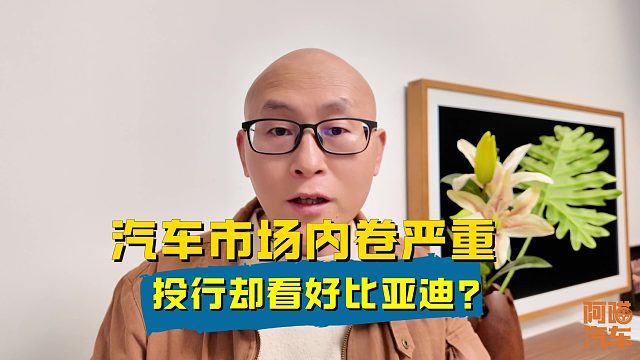 汽车市场内卷严重，为何投行却看好比亚迪，市场发展预期一片向好