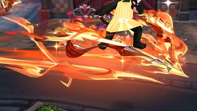 QQ飞车朕哥：小孙权竞速宠物四技能强化10！休闲区还是很帅的