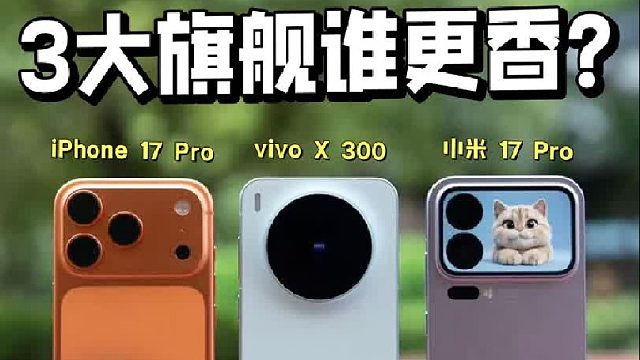 苹果小米vivo三大旗舰，谁更适合你