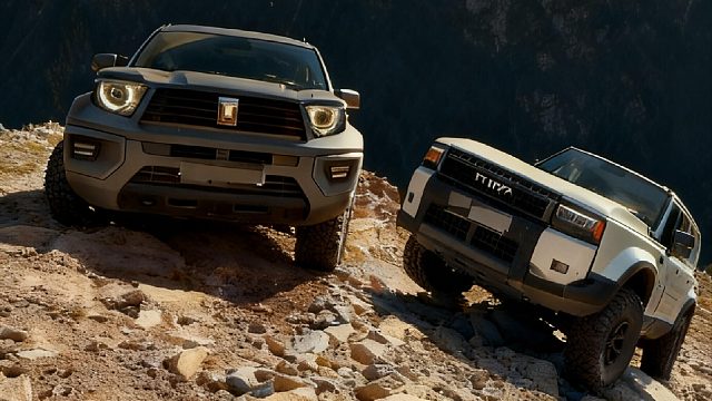 各路硬派SUV越野爬坡对比，坦克700和普拉多，究竟谁更强？