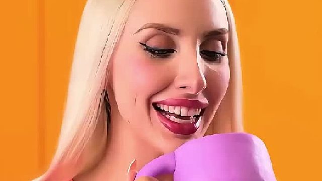 美女纯手工制作的杯子造型真是太让人意外了