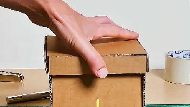 手工制作惊喜礼物盒！