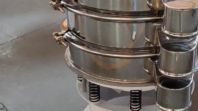 无水氯化钙3等级分选圆形振动筛