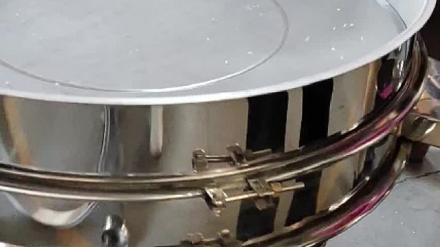 氮化硼超声波圆筛  氧化钨防堵网圆形振动筛