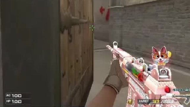 这才是CF绿色玩家该有的走位