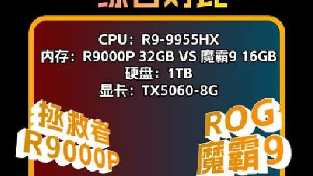 拯救者R9000P和ROG魔霸9应该怎么选？