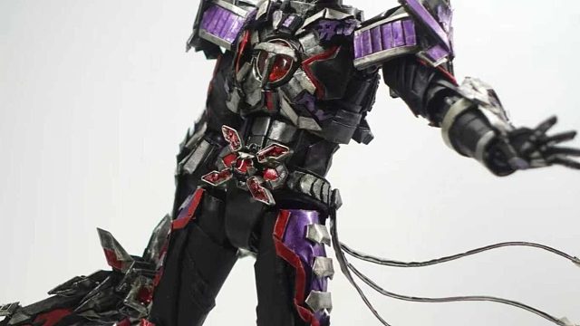 耗时24天用纸所折锏以刑天