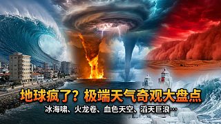 地球瘋了？盤點全球離奇極端天氣