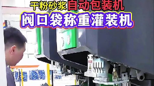 干粉砂浆自动包装机阀口袋称重灌装机