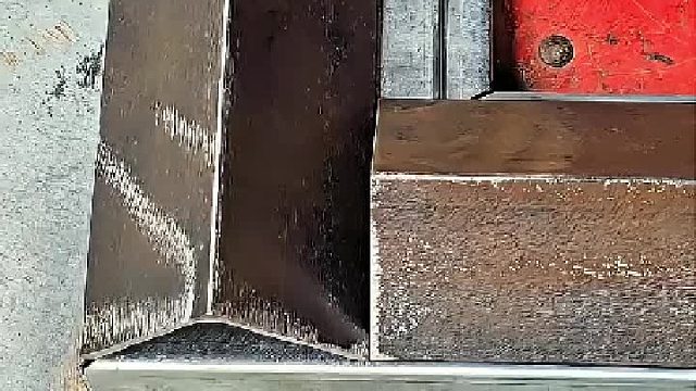 角铁对接小技巧