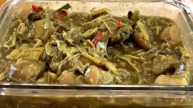 泰国小伙的晚餐