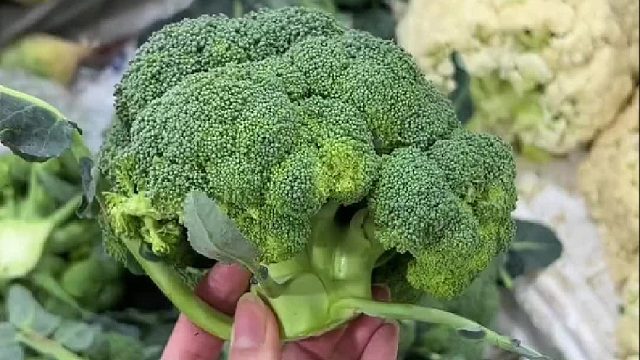 西蓝花,清水洗等于白洗 教你一招洗干净